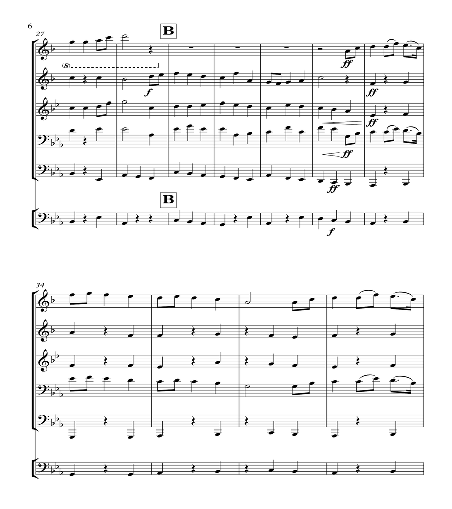 Jupiter (Holst)- Brass Quintet image number null