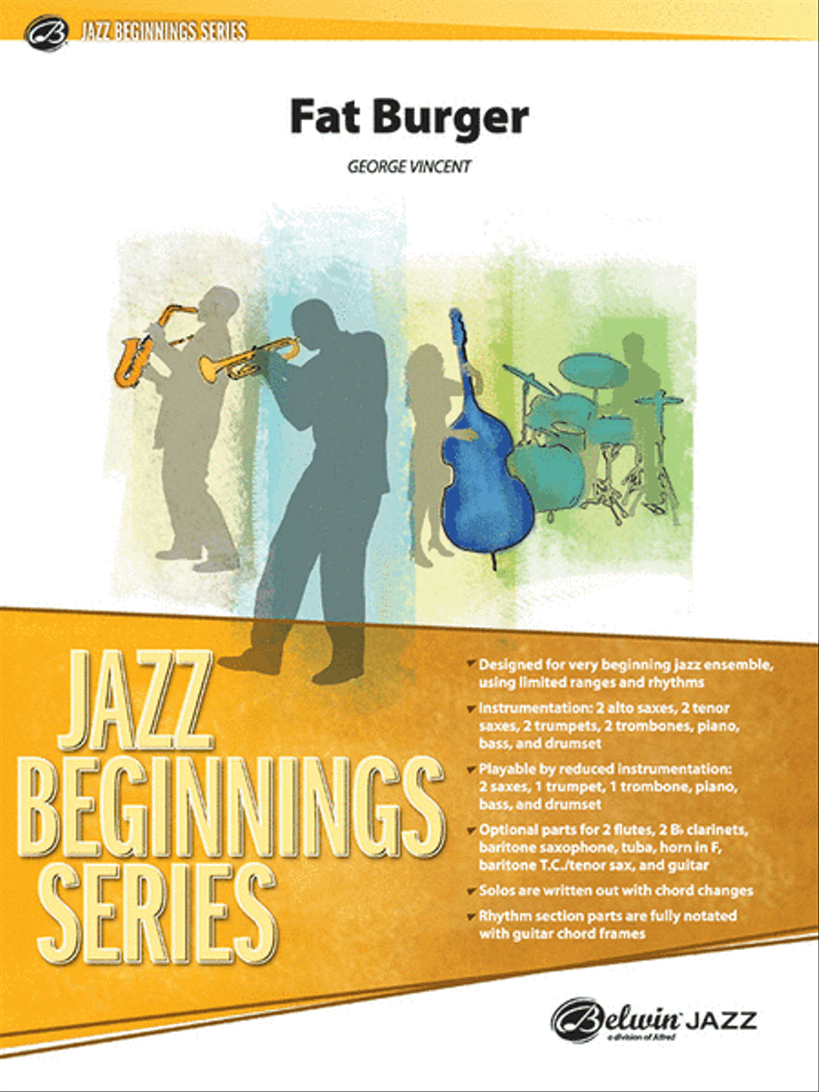 Fat Burger Jazz Ensemble scores gallery preview page 1