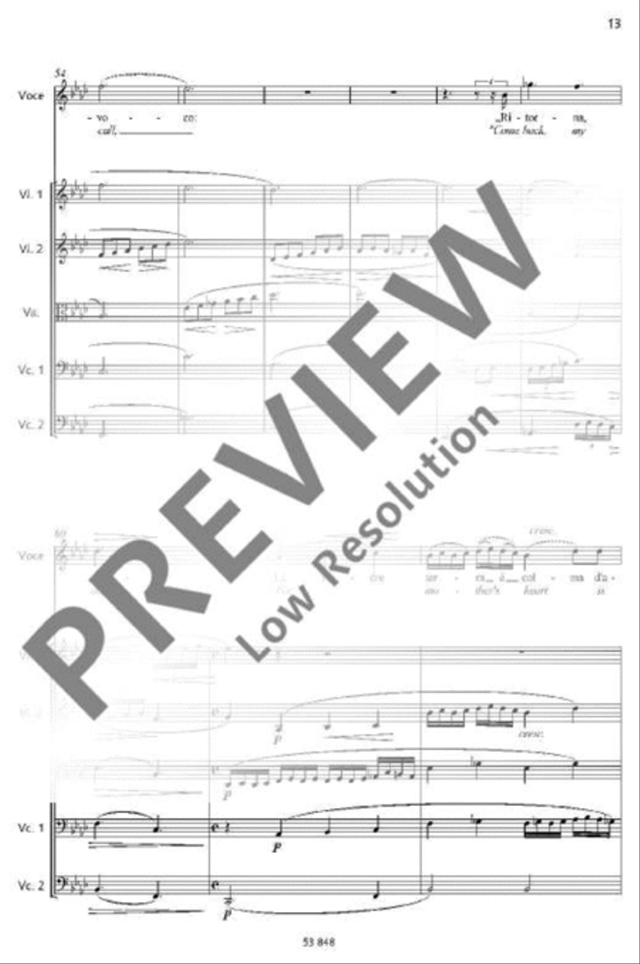 Il richiamo Cello scores gallery preview page 12