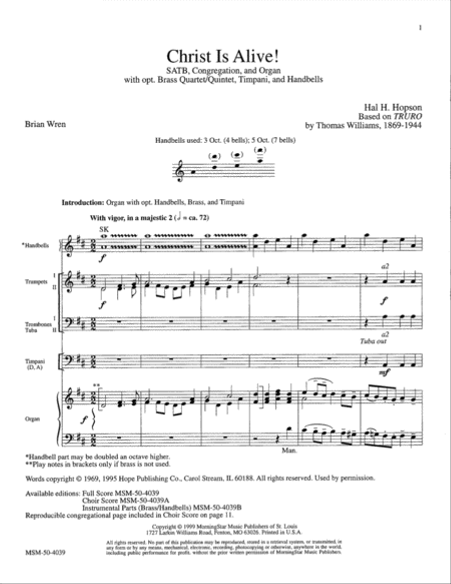 Christ Is Alive! Choir scores gallery preview page 2