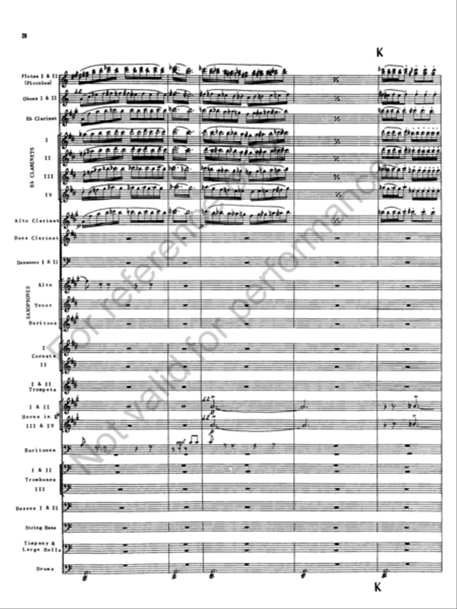 The Golden Legend Concert Band scores gallery preview page 23