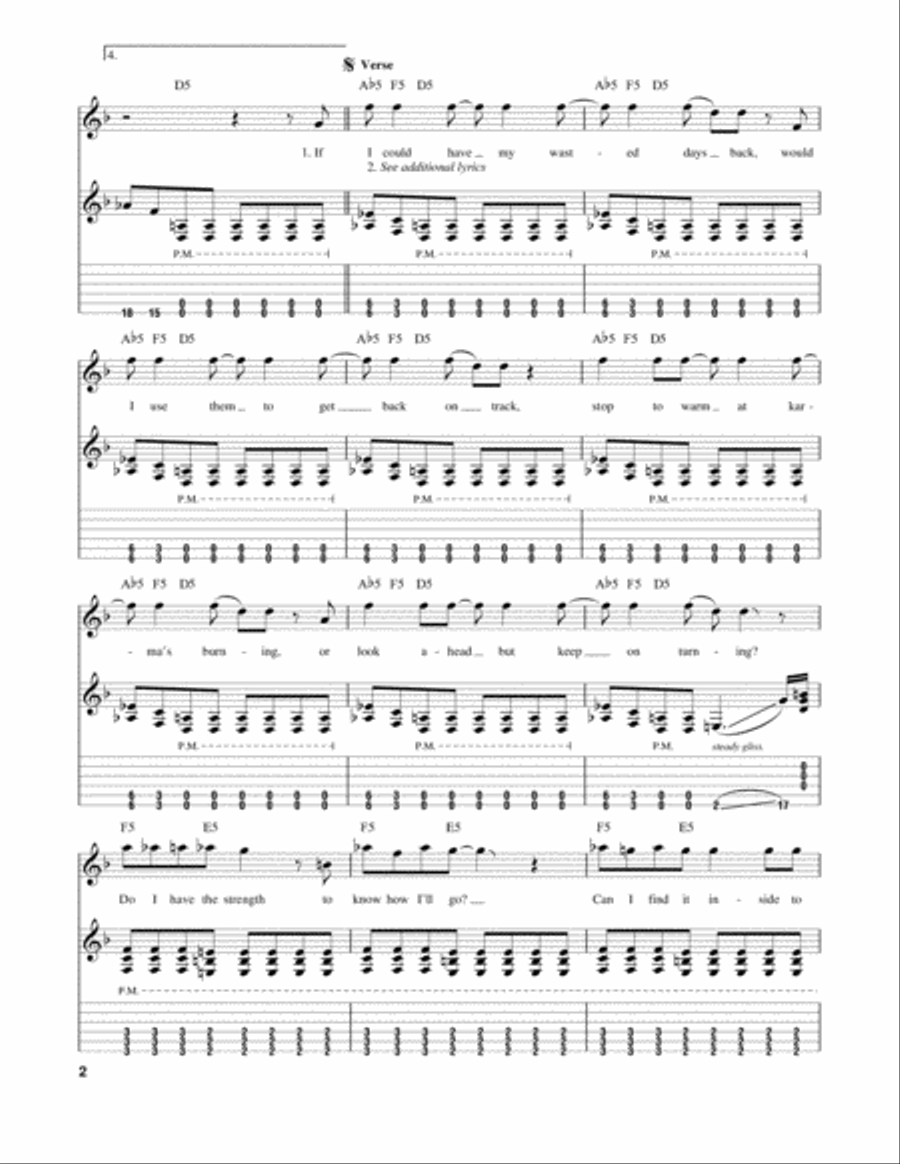 Frantic Electric Guitar scores gallery preview page 2