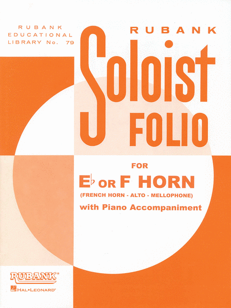 Soloist Folios - Horn (E Flat Or F) And Piano