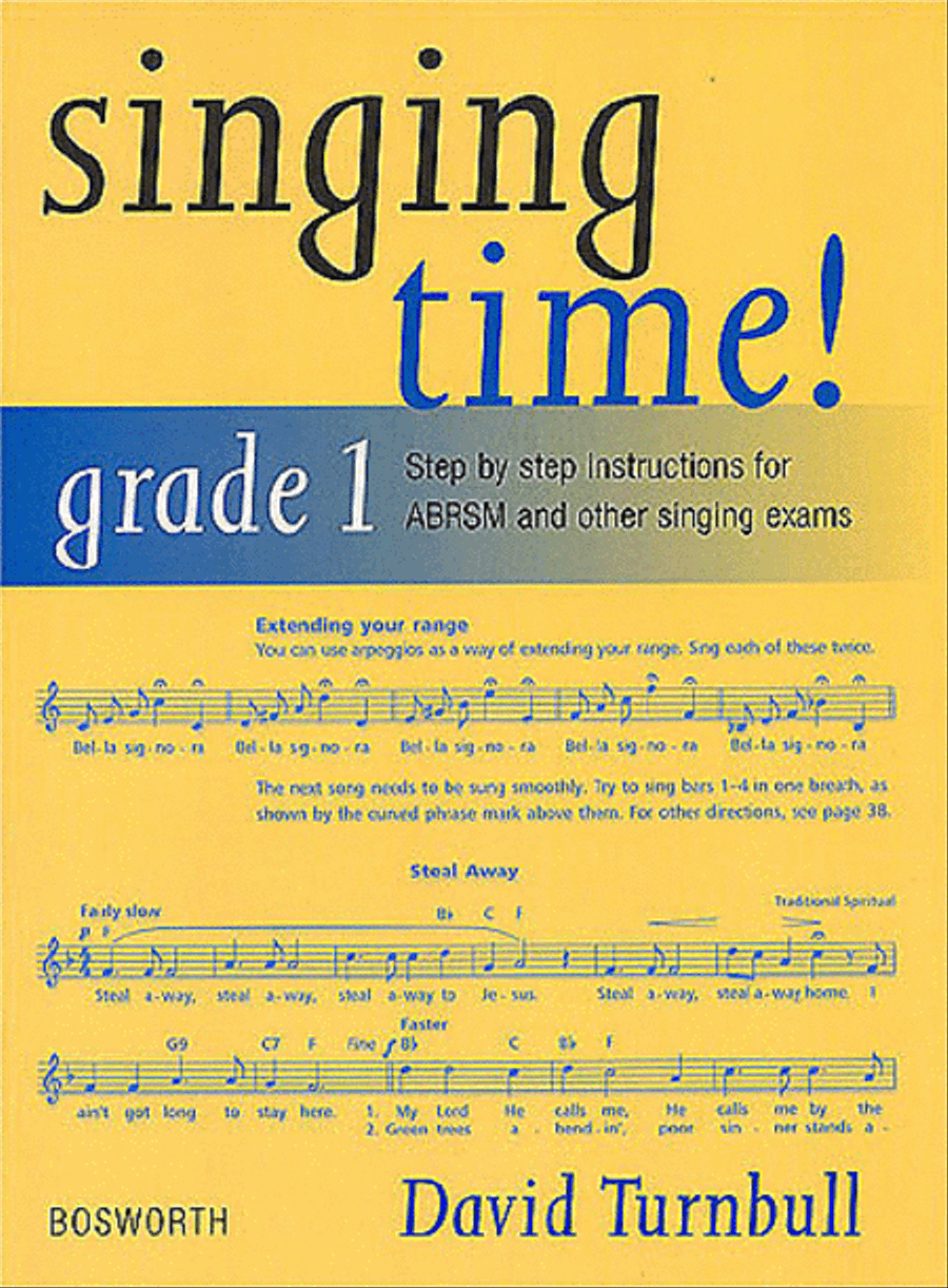 David Turnbull: Singing Time! Grade 1 Voice scores gallery preview page 1
