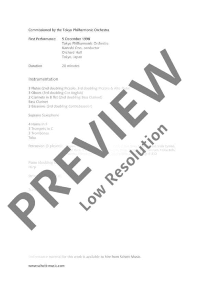 Silent Cities Orchestra scores gallery preview page 4