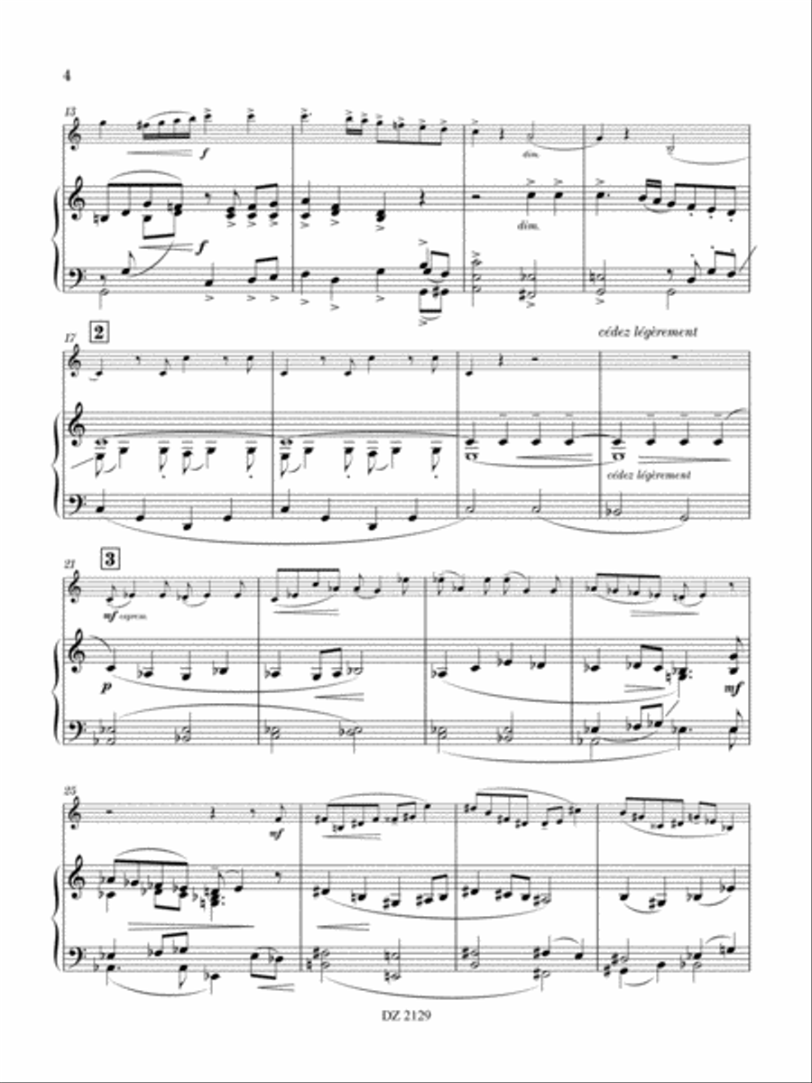 4 Bagatelles 4 Bagatelles Piano Accompaniment scores gallery preview page 4