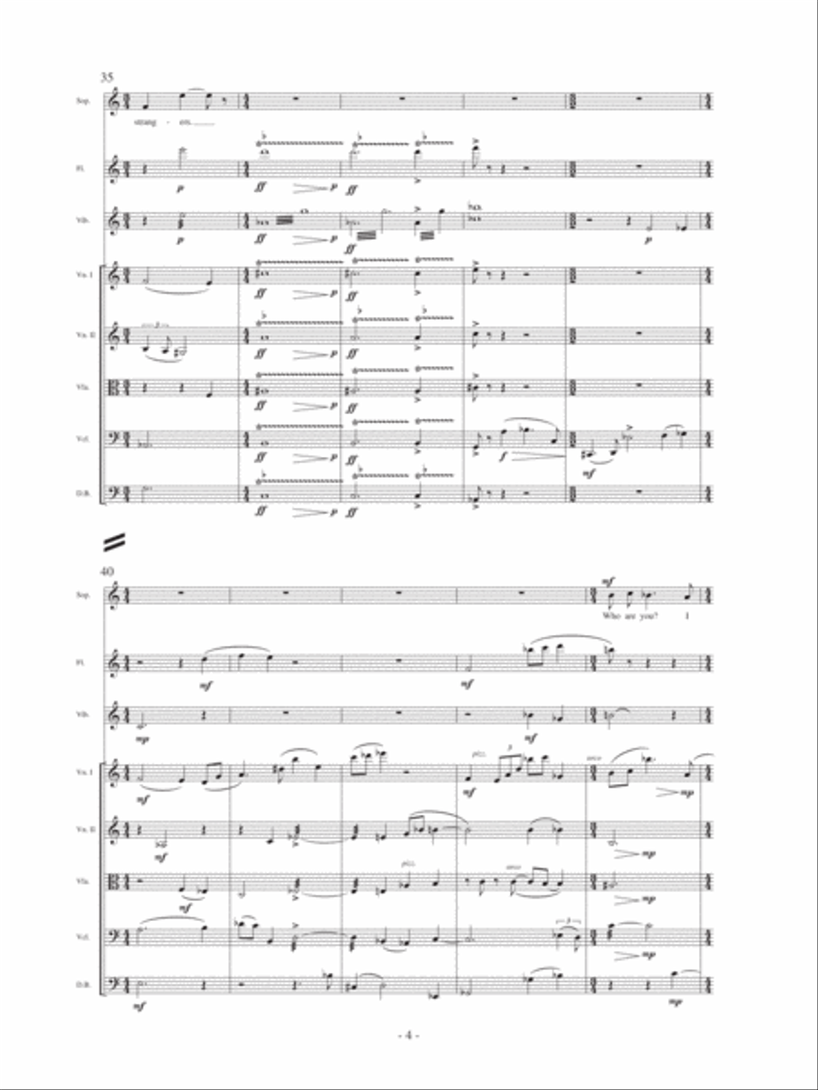 [Van de Vate] Listening to the Night Large Ensemble scores gallery preview page 6