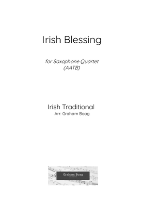 Irish Blessing for Saxophone Quartet