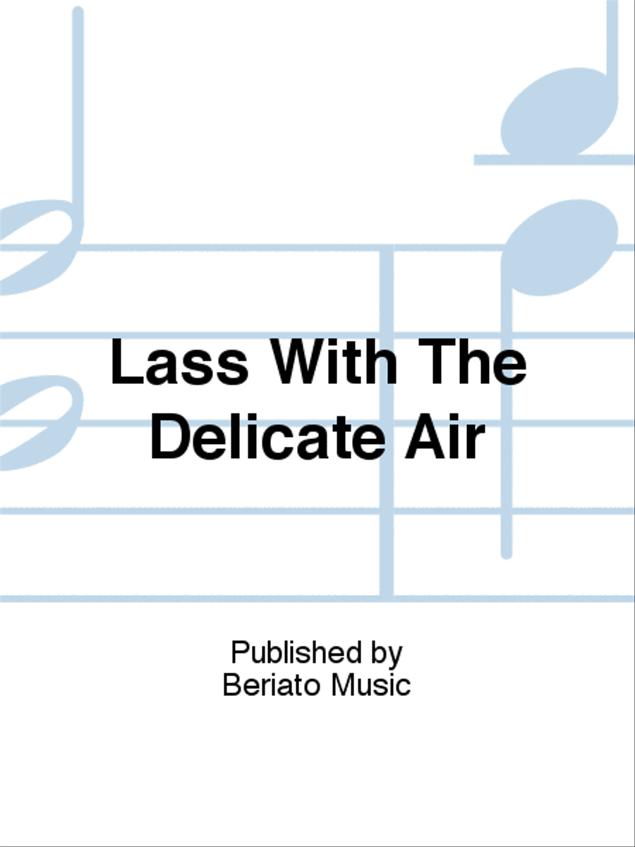 Lass With The Delicate Air Piano, Vocal, Guitar scores gallery preview page 1