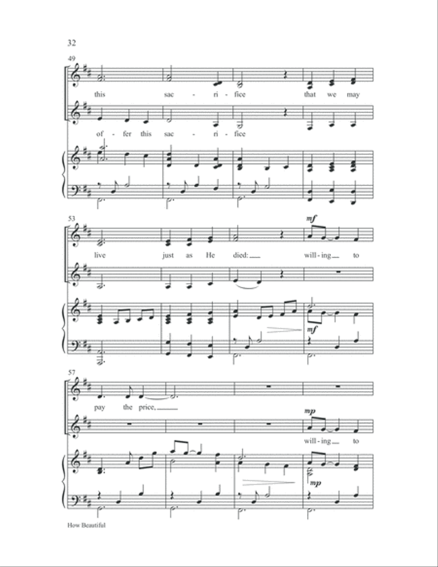 Women in Song 4 Women in Song 4 SSA scores gallery preview page 34
