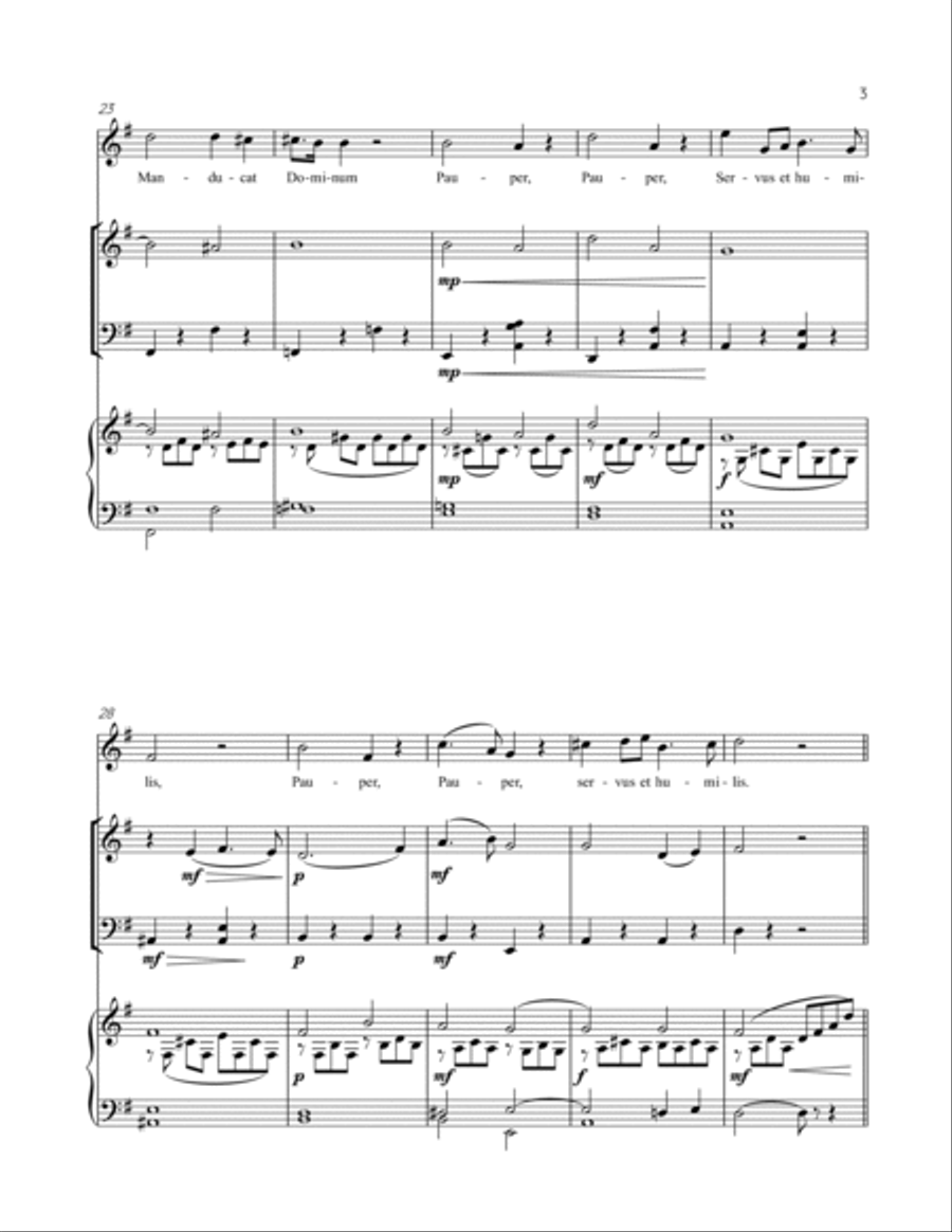 Panis Angelicus for Voice & Piano Trio Accompaniment Panis Angelicus for Voice & Piano Trio Accompaniment 4-Part scores gallery preview page 3