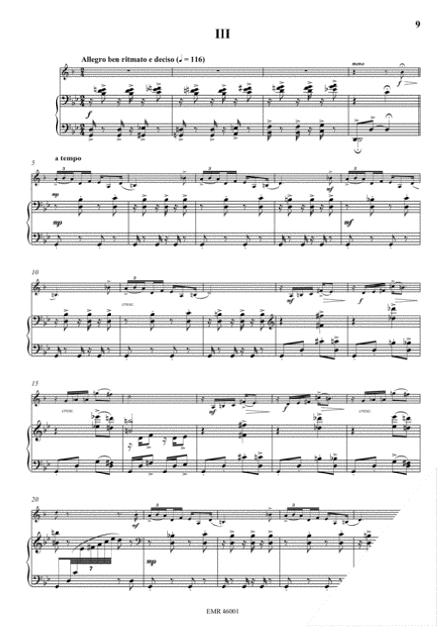 3 Preludes 3 Preludes Horn scores gallery preview page 5