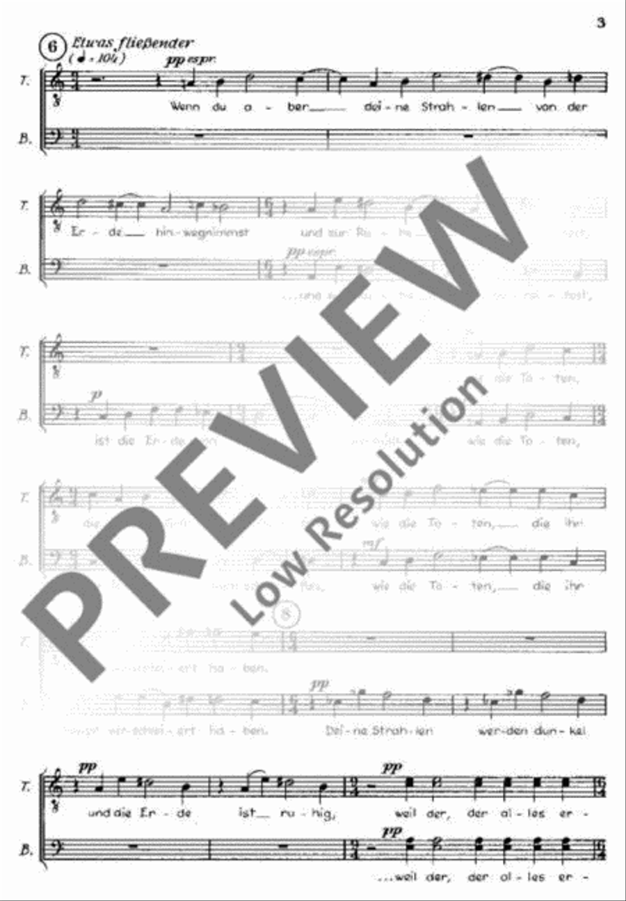 Kantate Nr. 7 TTBB scores gallery preview page 4