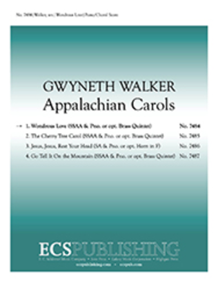 Book cover for Appalachian Carols: 1. Wondrous Love