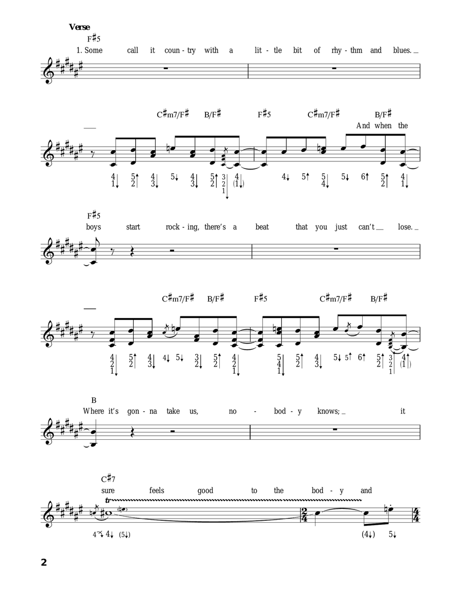 Turn It Loose Harmonica scores gallery preview page 2
