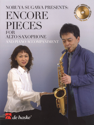 Book cover for Encore Pieces for Alto Saxophone