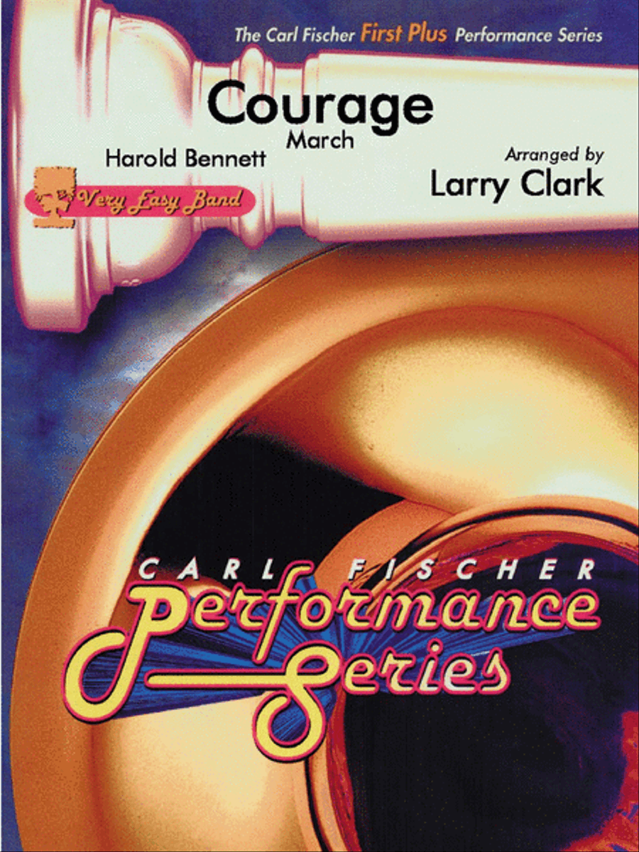 Courage (March) Concert Band scores gallery preview page 1