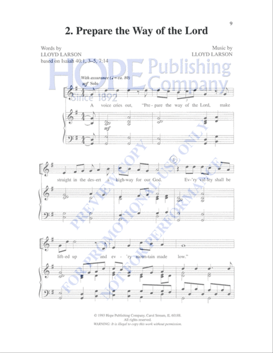 Emmanuel 4-Part scores gallery preview page 13