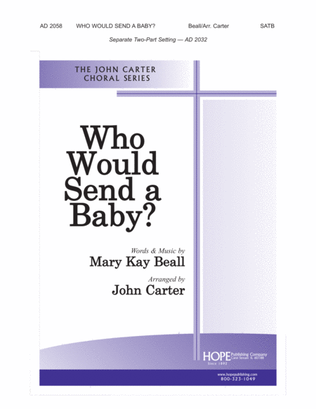 Book cover for Who Would Send a Baby?