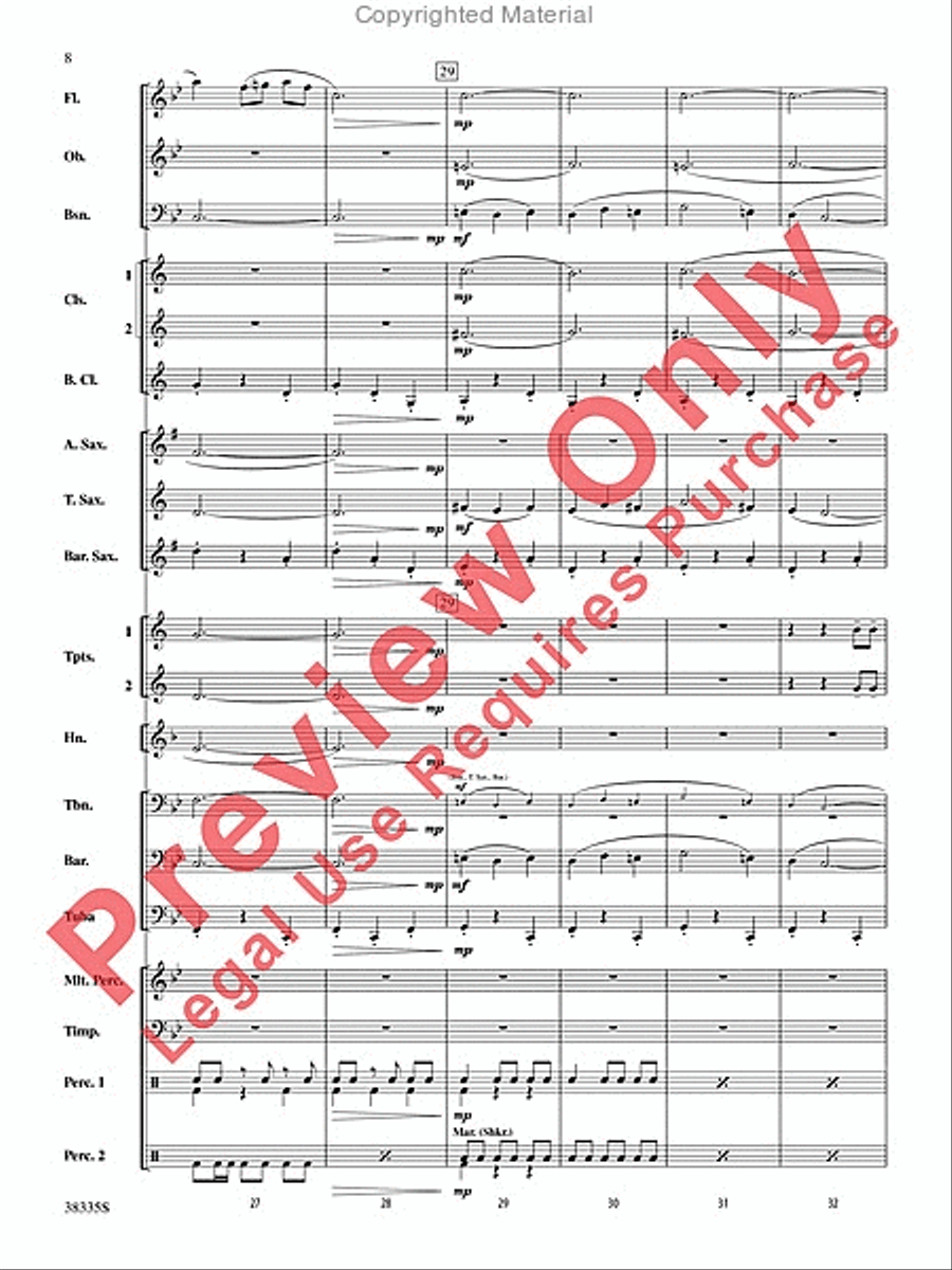 El Relicario El Relicario Concert Band scores gallery preview page 9