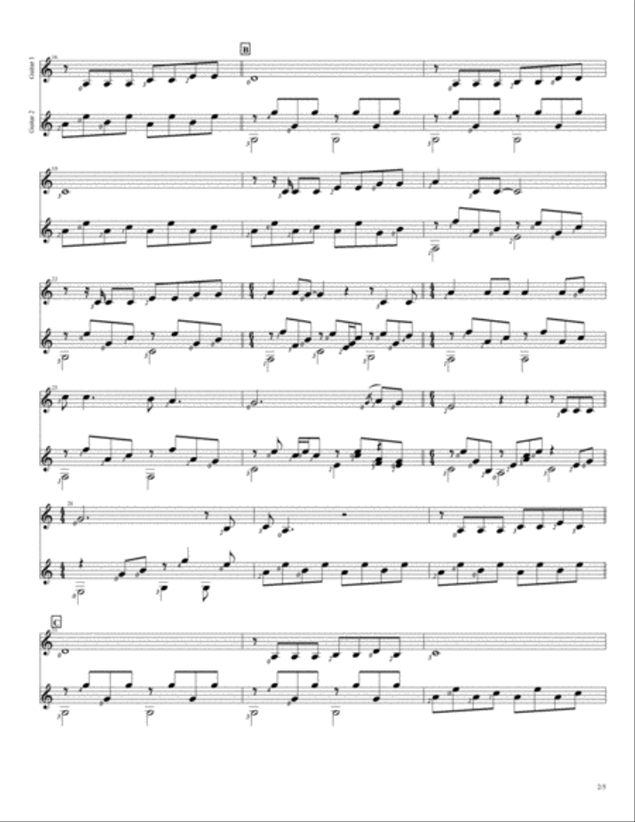 The Sound Of Silence Electric Guitar scores gallery preview page 2