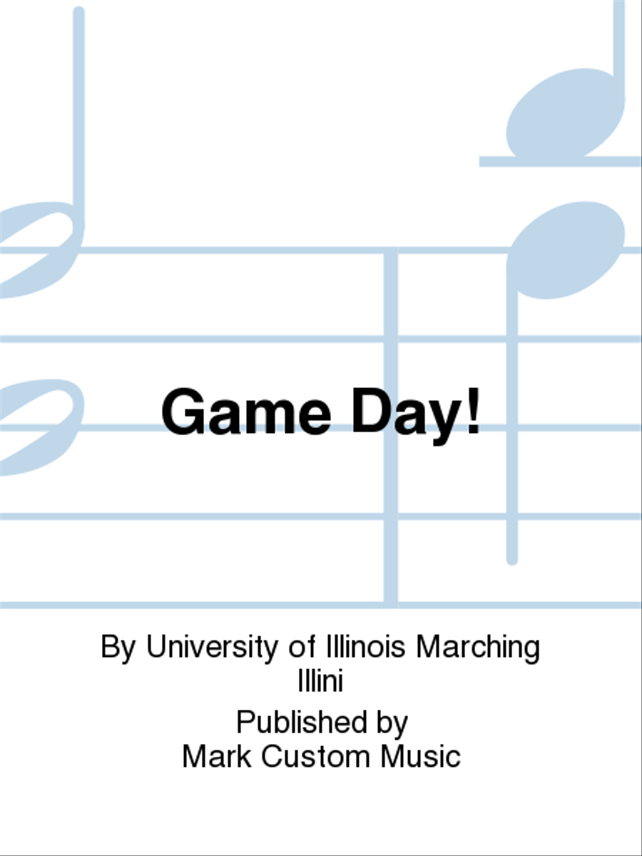 Game Day! Game Day! Marching Band scores gallery preview page 1