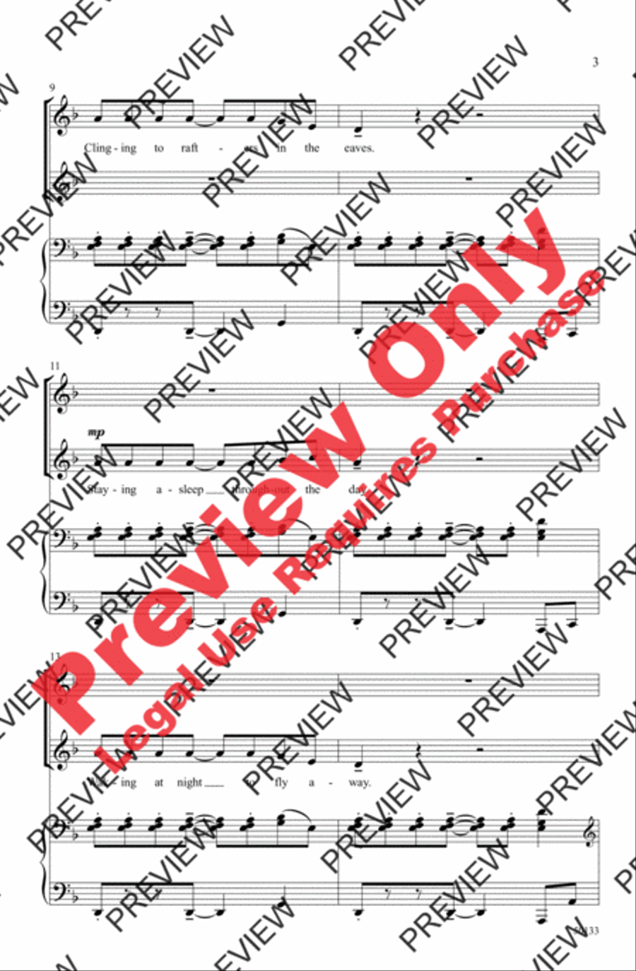 The Bat 2-Part scores gallery preview page 3