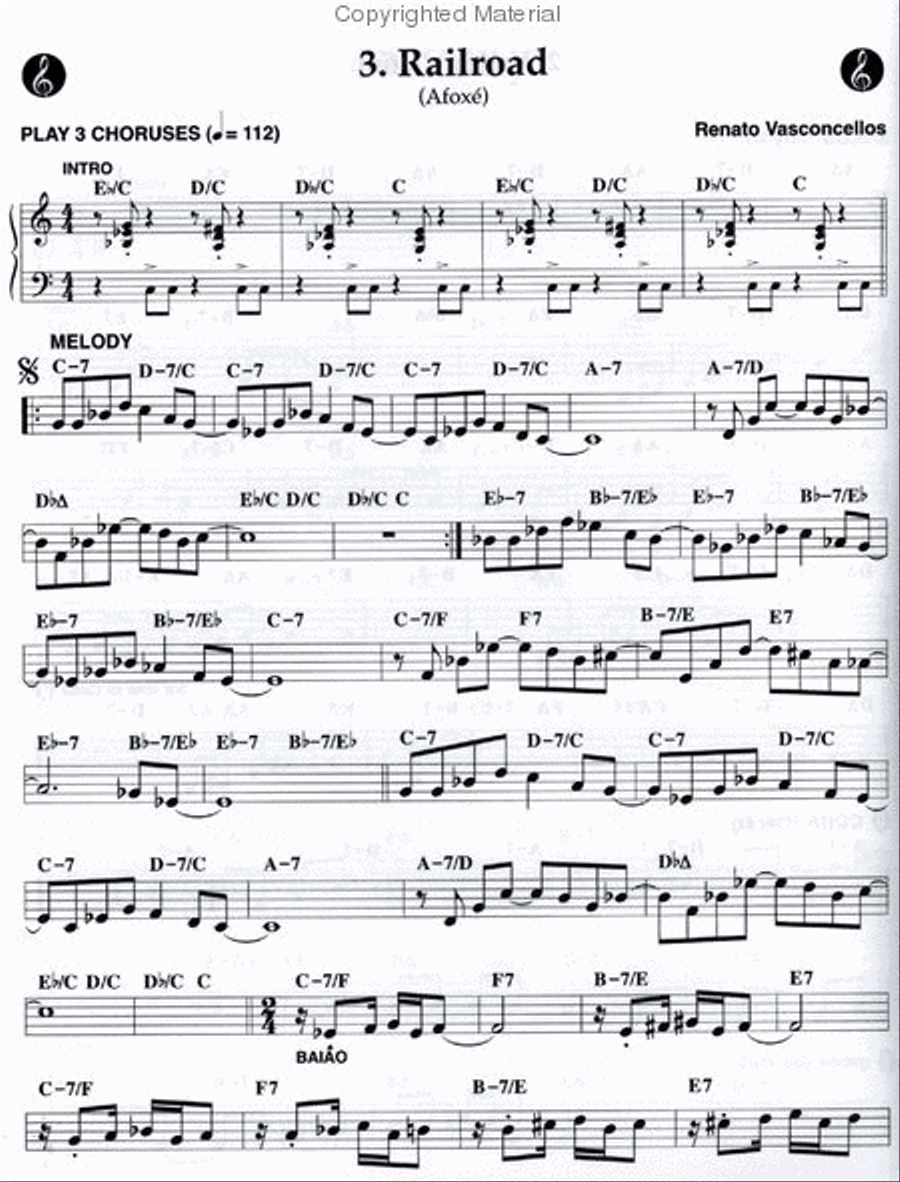 Volume 124 - Brazilian Jazz Voice scores gallery preview page 4