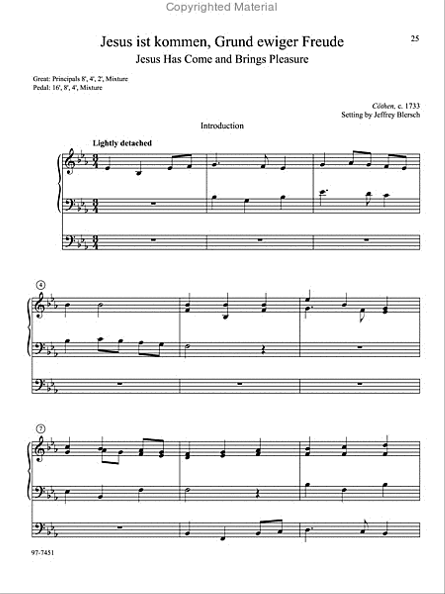 Introductions, Harmonizations, Accompaniments, Interpretations, Vol. 6 Organ scores gallery preview page 10