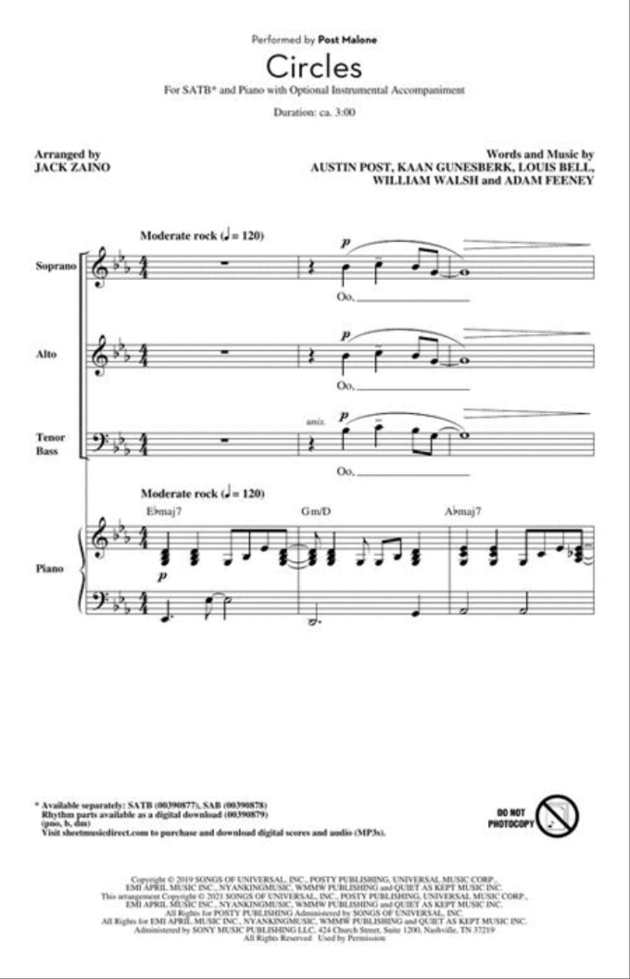 Circles 4-Part scores gallery preview page 4