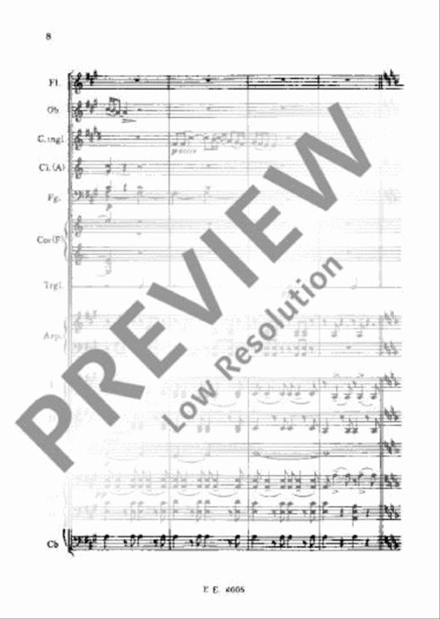 Polovtsian Dances Orchestra scores gallery preview page 11