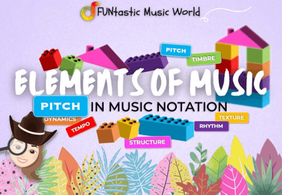 Pitch in Music Notation (Element of Music) Sacred scores gallery preview page 1