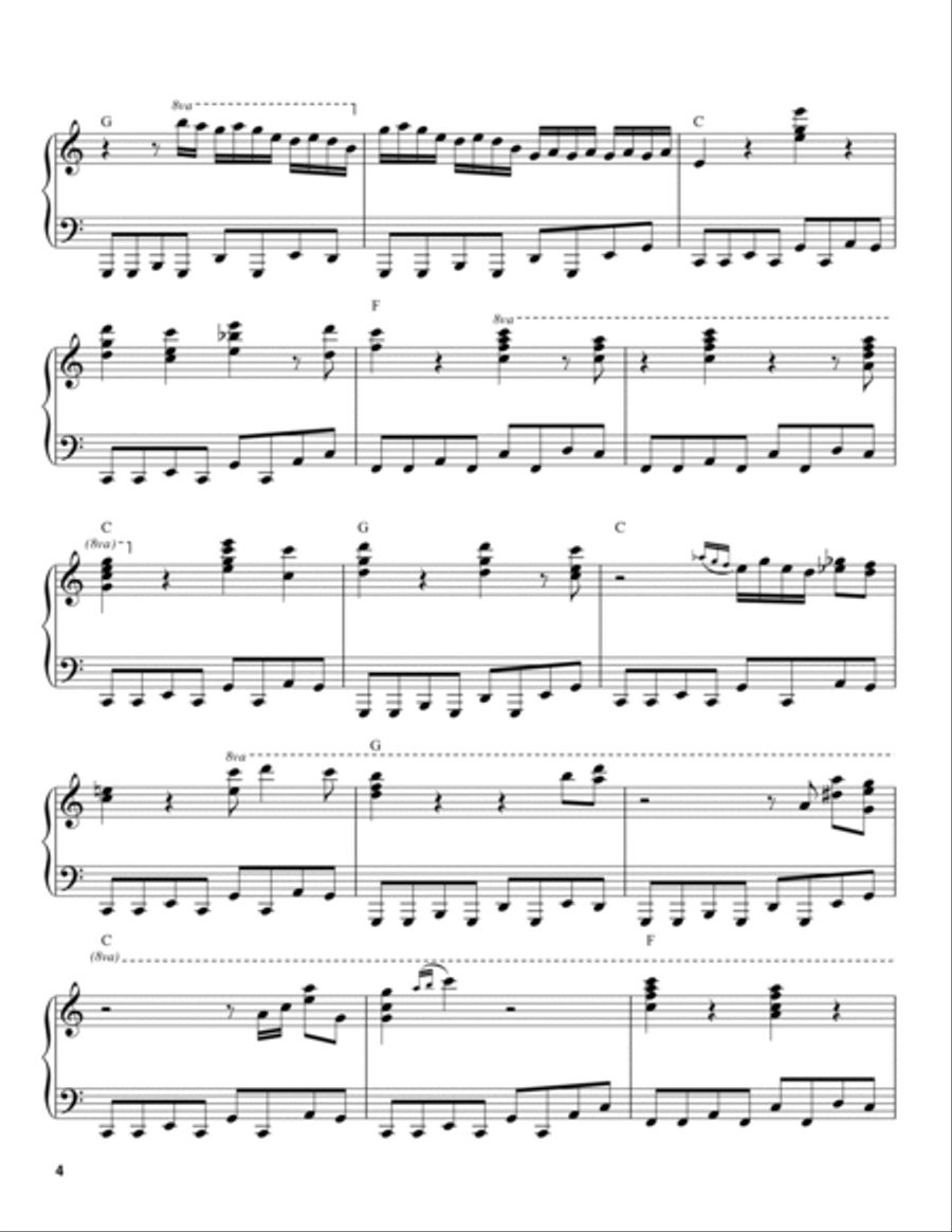 Swanee River Boogie Swanee River Boogie Piano scores gallery preview page 4