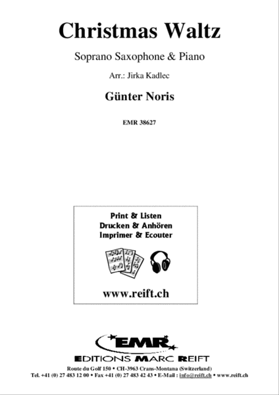 Christmas Waltz Soprano Saxophone scores gallery preview page 2
