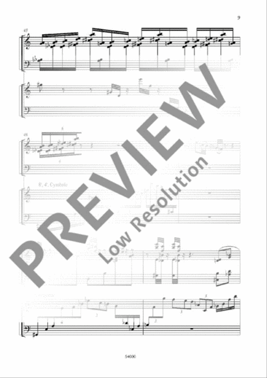 Répliques Organ scores gallery preview page 12