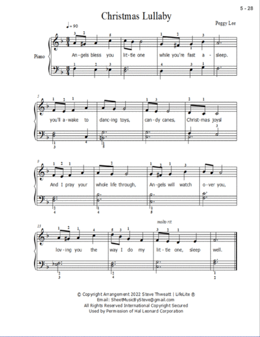 Happy Birthday, Jesus Piano Method scores gallery preview page 6