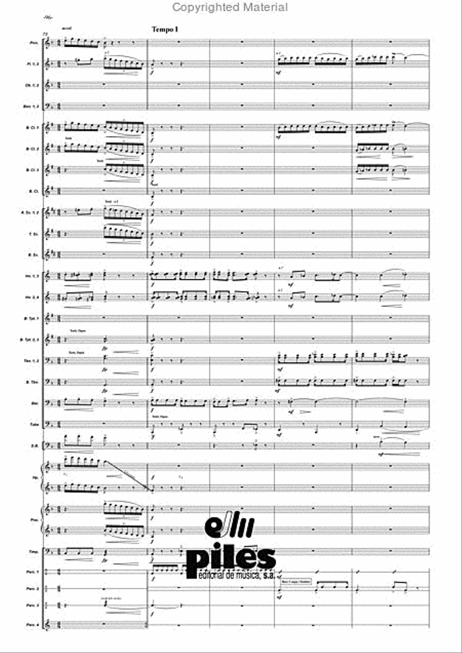 Duende Duende Concert Band scores gallery preview page 97