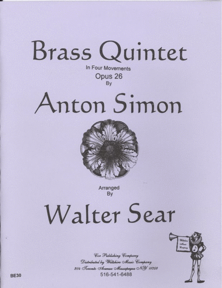Quintet in 3 Movements, Op. 26