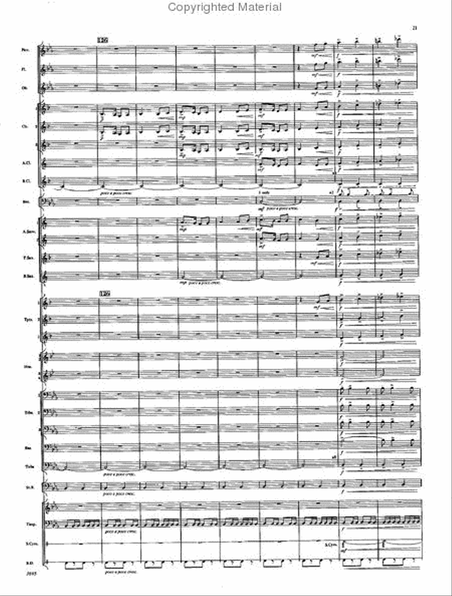 In All Its Glory Concert Band scores gallery preview page 19