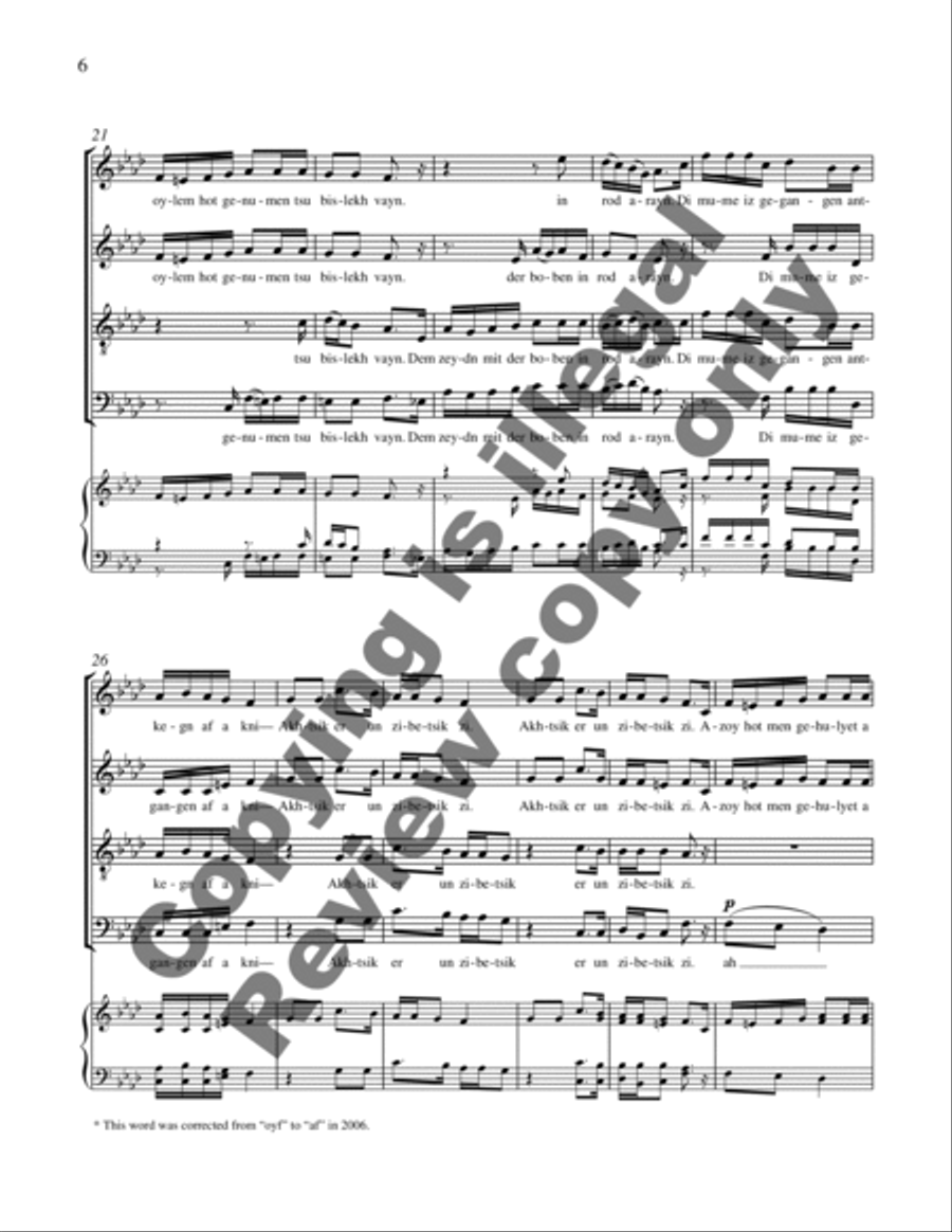 Akhtsik er un zibetsik zi 4-Part scores gallery preview page 7