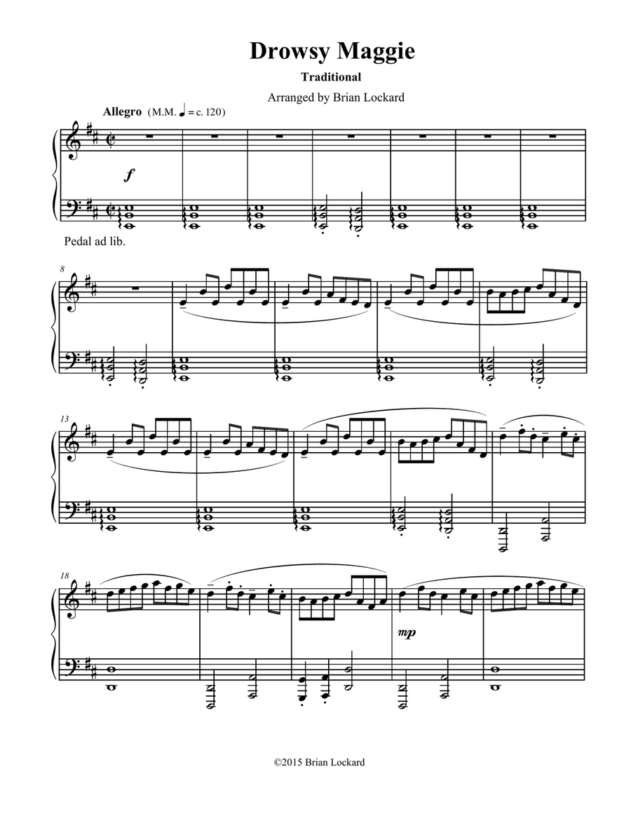 Advanced Celtic Piano Solos Piano Solo scores gallery preview page 6