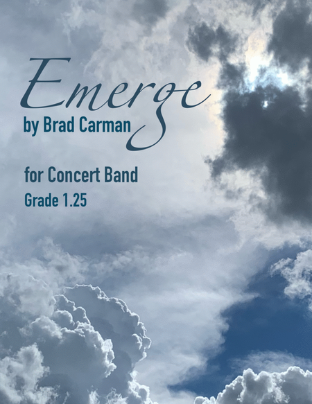 Emerge (for Developing Concert Bands Gr. 1.25) image number null