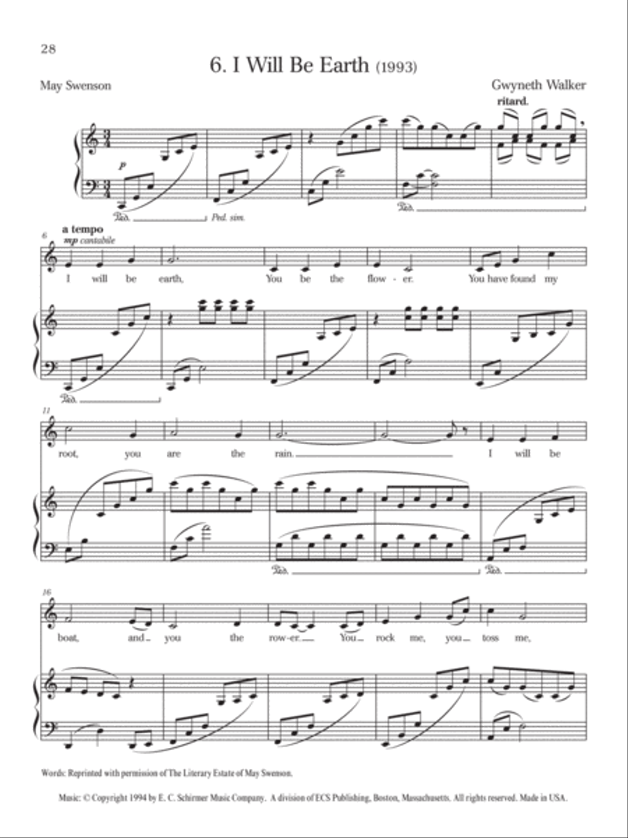 Collected Songs Collected Songs Medium Voice scores gallery preview page 17