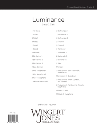 Luminance - Full Score