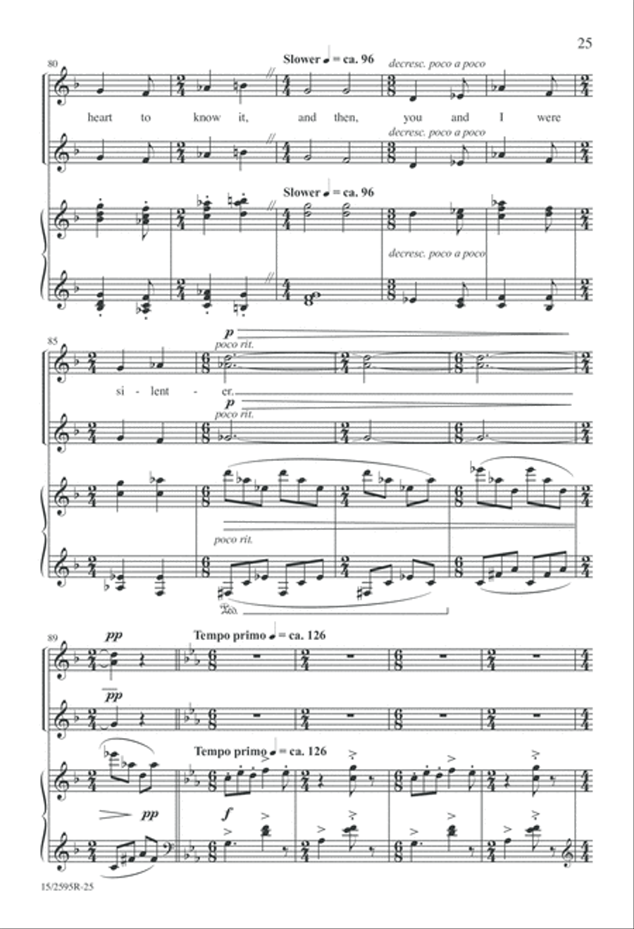 Music Comes Music Comes 4-Part scores gallery preview page 26