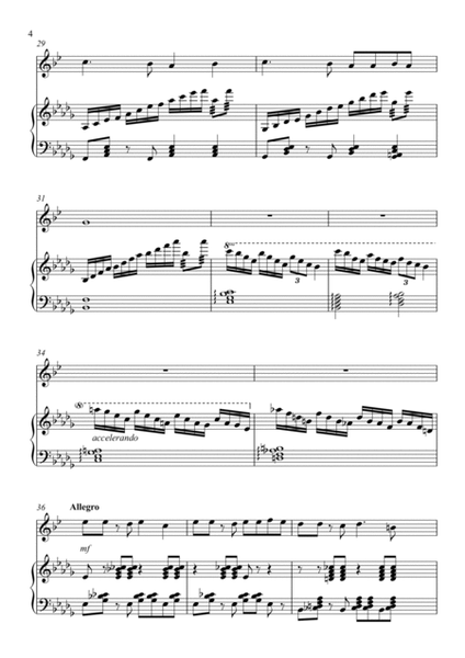 Full score Have you seen the Dawn op. 31 for Alto Sax and Piano