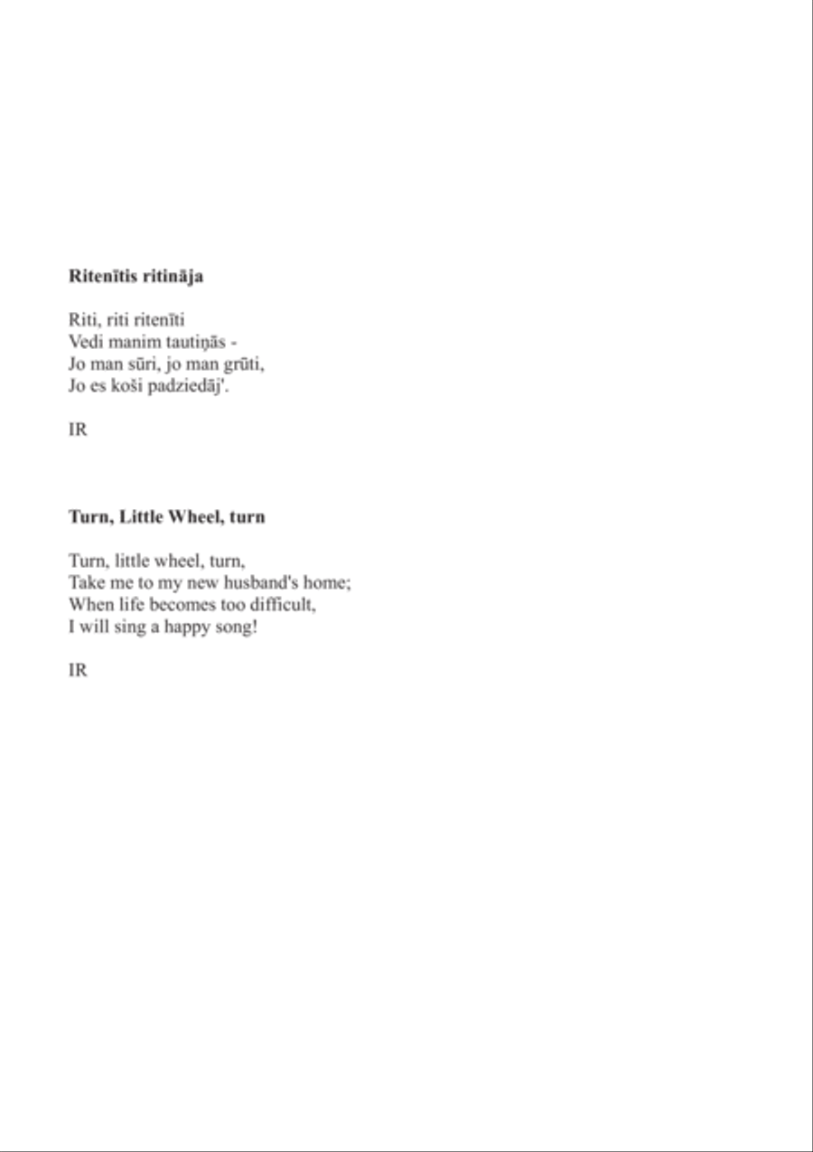 Turn, little Wheel, turn Clarinet Solo scores gallery preview page 2
