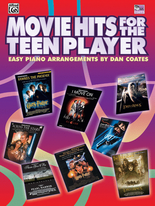 Book cover for Movie Hits For The Teen Player - Easy Piano