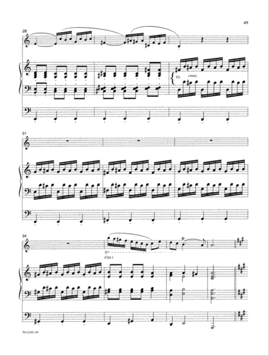 Wedding Classics for Trumpet and Organ Trumpet scores gallery preview page 28