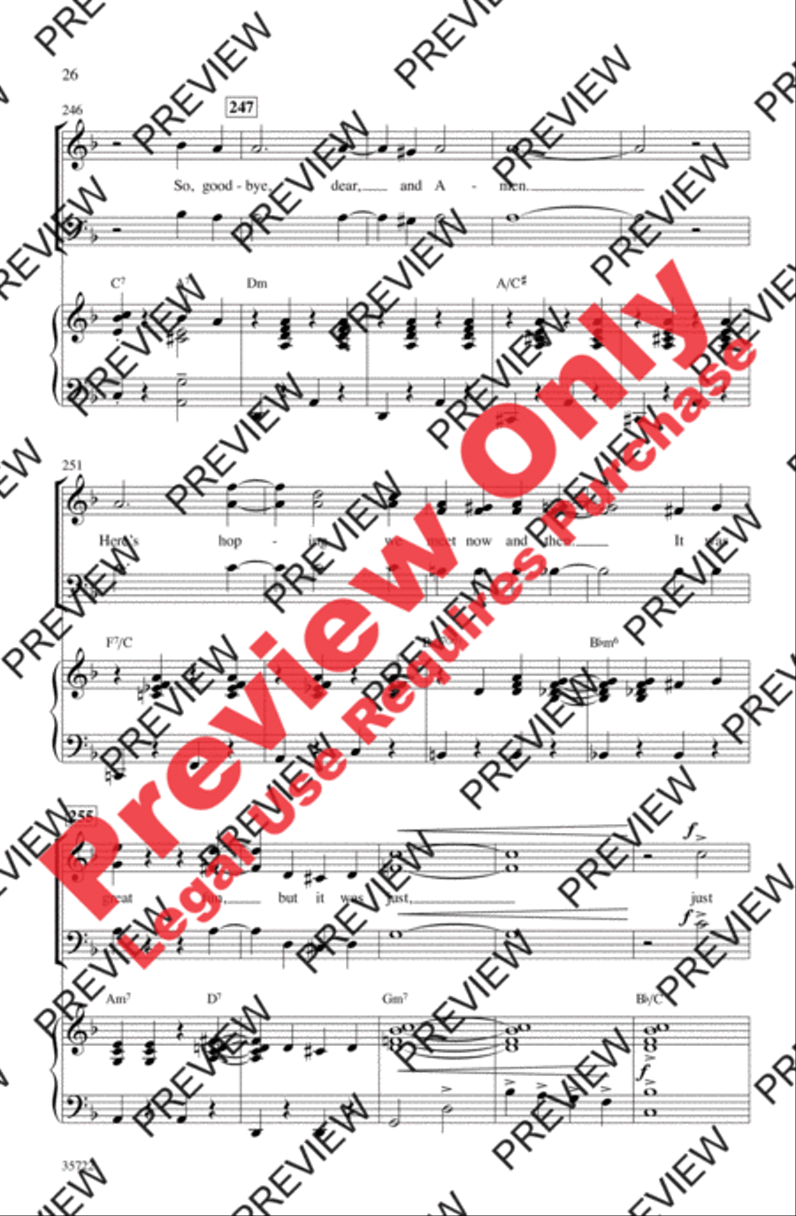 Let's Fall in Love 3-Part scores gallery preview page 26